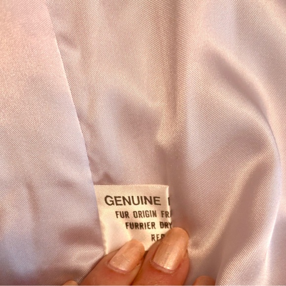 Genuine Rabbit Fur Coat - Picture 3 of 5